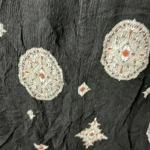 Free People Sleeveless Tree Swing Tunic Top Size Small Black - Picture 5 of 11